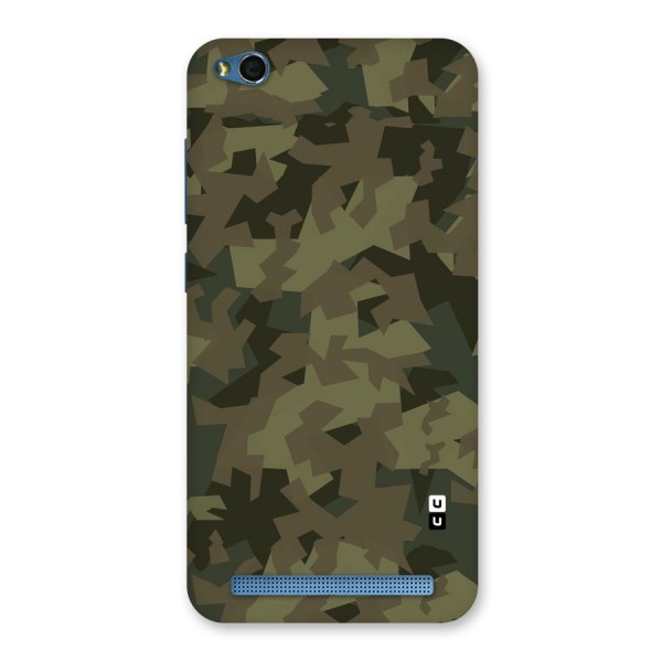 Army Abstract Back Case for Redmi 5A
