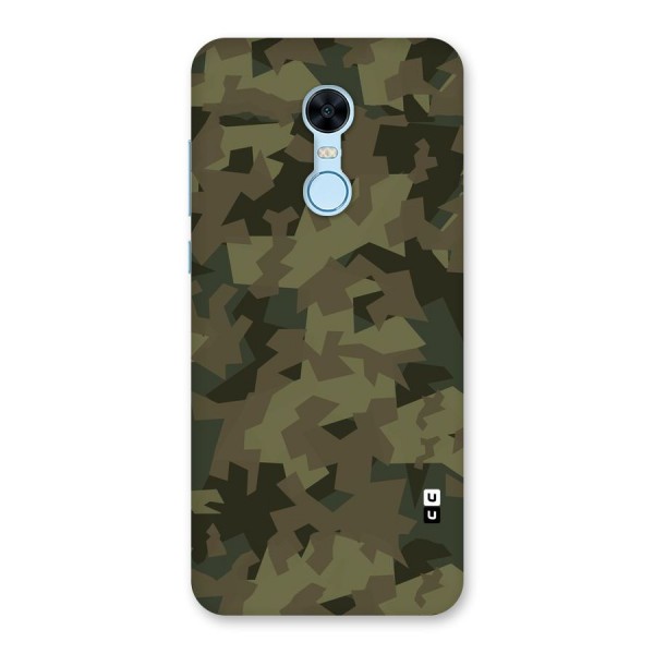 Army Abstract Back Case for Redmi Note 5