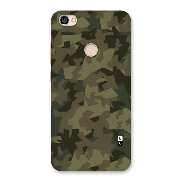 Army Abstract Back Case for Redmi Y1 2017