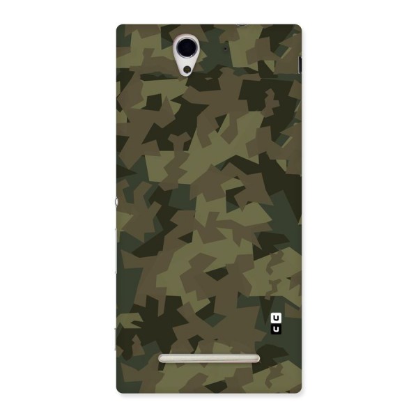 Army Abstract Back Case for Sony Xperia C3