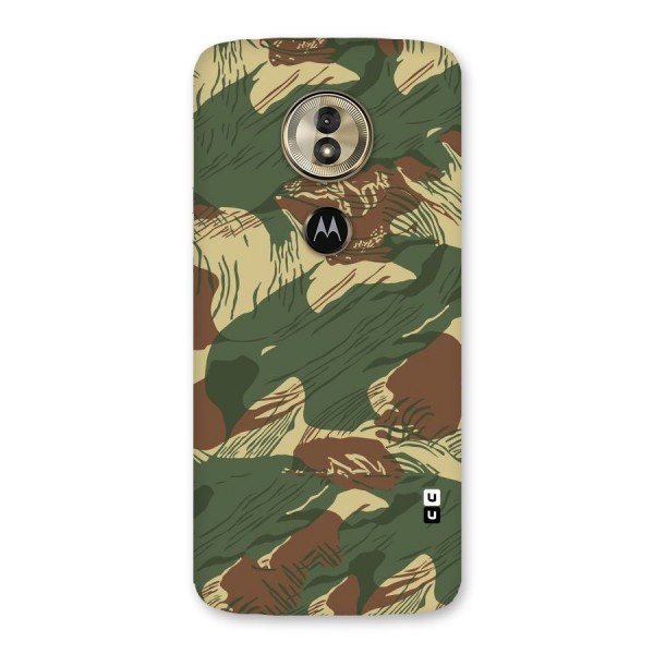 Army Design Back Case for Moto G6 Play