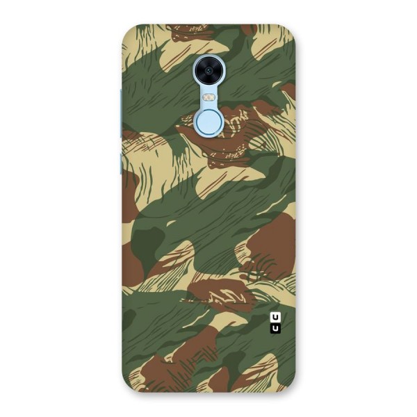 Army Design Back Case for Redmi Note 5