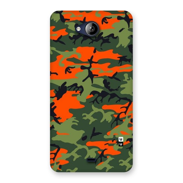 Army Pattern Back Case for Canvas Play Q355