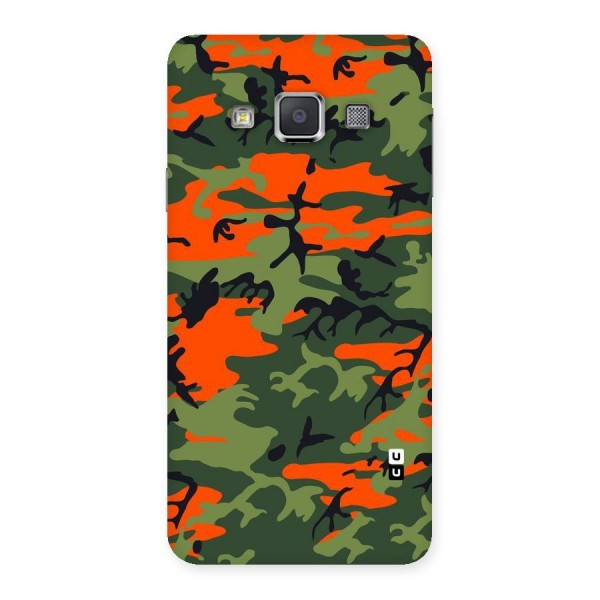 Army Pattern Back Case for Galaxy A3