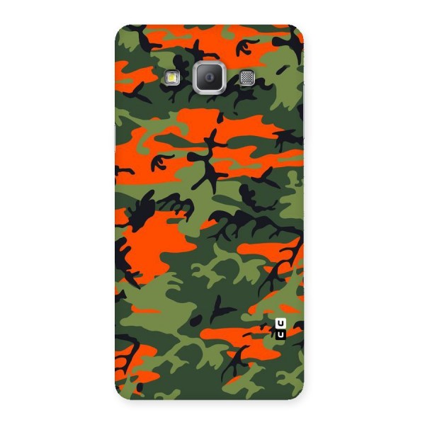 Army Pattern Back Case for Galaxy A7