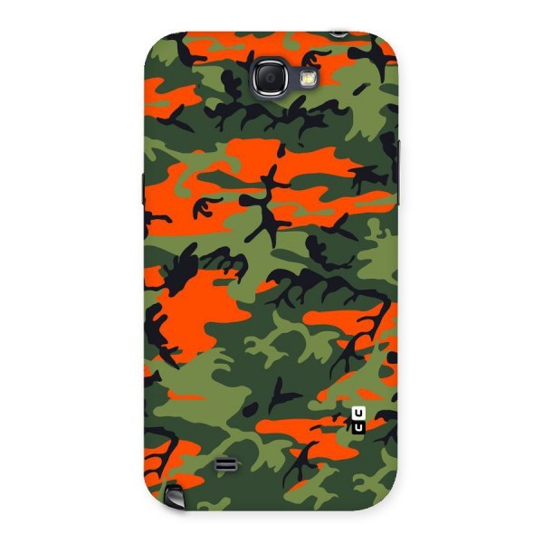 Army Pattern Back Case for Galaxy Note 2