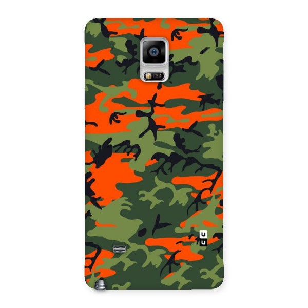 Army Pattern Back Case for Galaxy Note 4