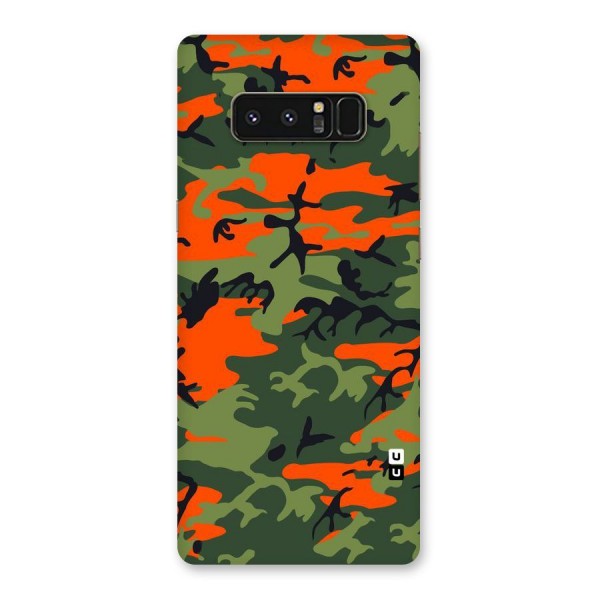 Army Pattern Back Case for Galaxy Note 8