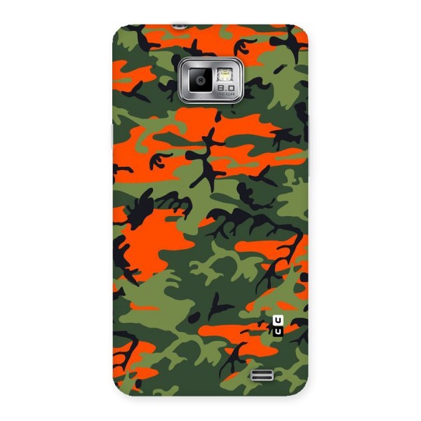 Army Pattern Back Case for Galaxy S2