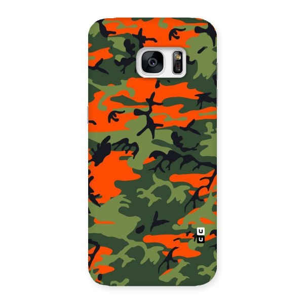 Army Pattern Back Case for Galaxy S7 Edge