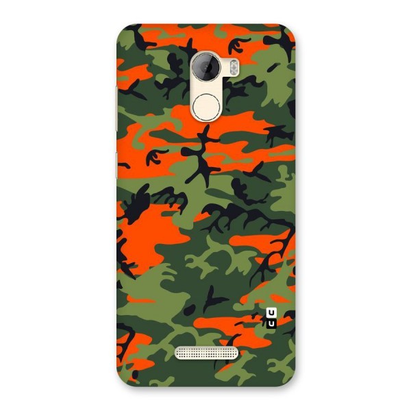 Army Pattern Back Case for Gionee A1 LIte