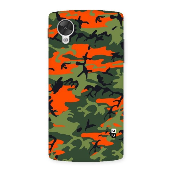 Army Pattern Back Case for Google Nexsus 5