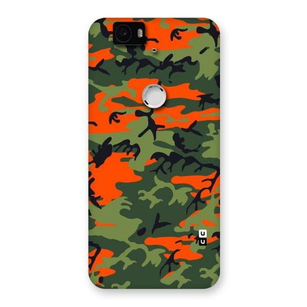 Army Pattern Back Case for Google Nexus-6P