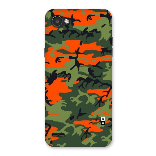 Army Pattern Back Case for LG Q6