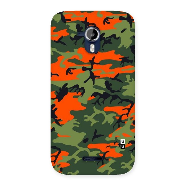 Army Pattern Back Case for Micromax Canvas Magnus A117