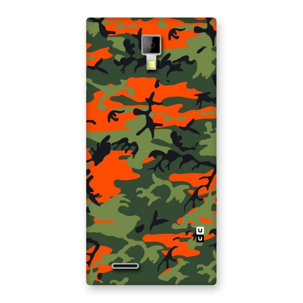 Army Pattern Back Case for Micromax Canvas Xpress A99