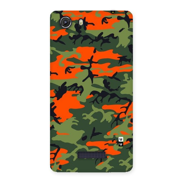 Army Pattern Back Case for Micromax Unite 3