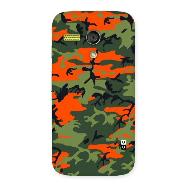 Army Pattern Back Case for Moto G