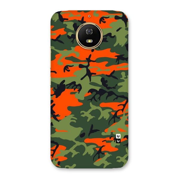 Army Pattern Back Case for Moto G5s