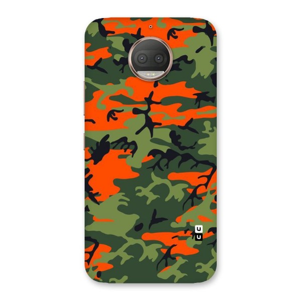 Army Pattern Back Case for Moto G5s Plus