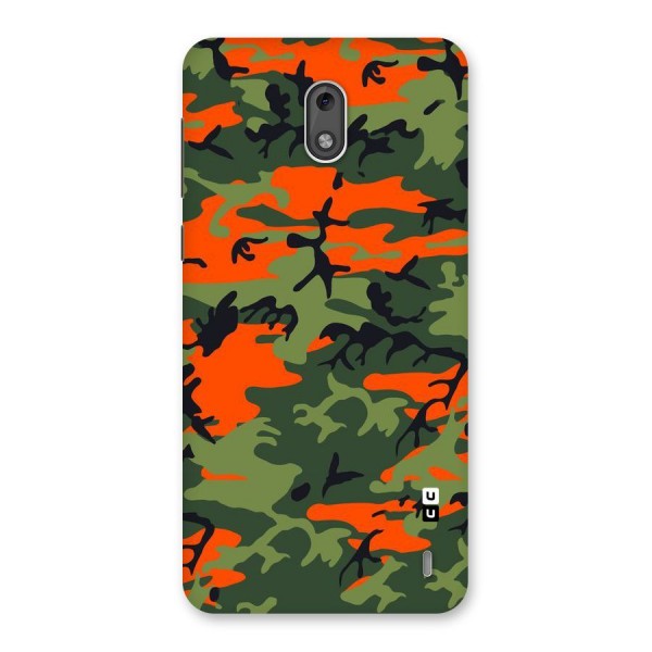 Army Pattern Back Case for Nokia 2