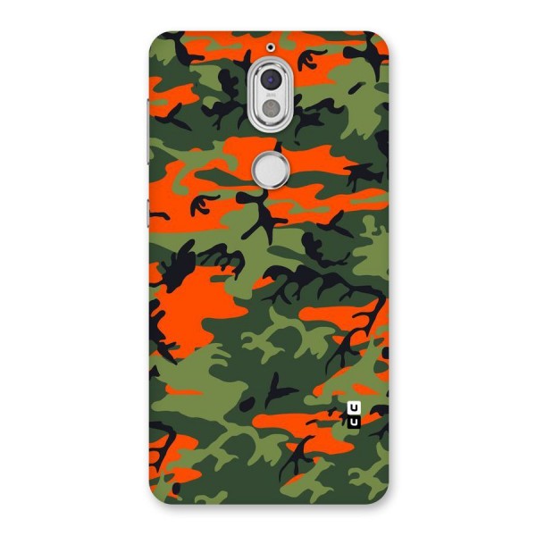 Army Pattern Back Case for Nokia 7