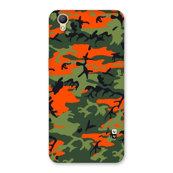 Army Pattern Back Case for Oppo A37