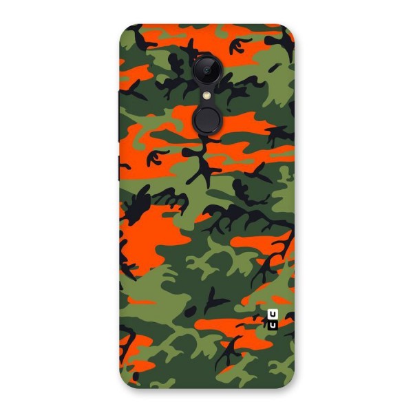 Army Pattern Back Case for Redmi 5