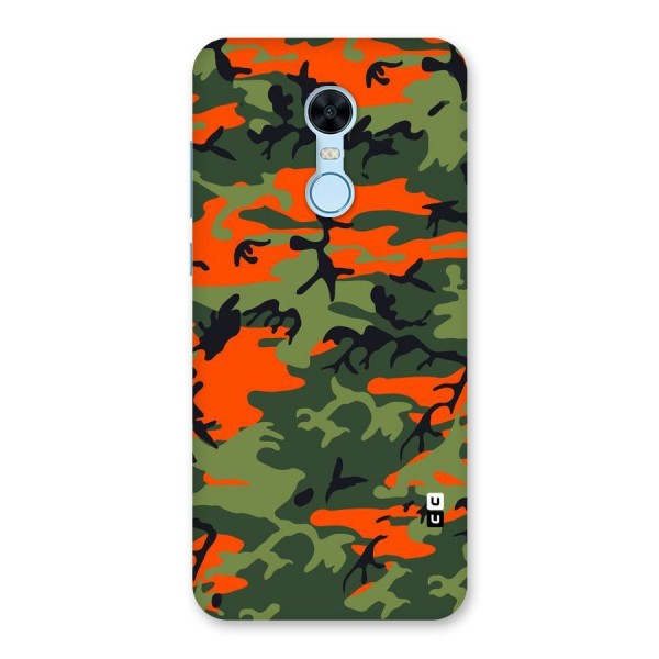 Army Pattern Back Case for Redmi Note 5
