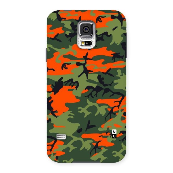 Army Pattern Back Case for Samsung Galaxy S5