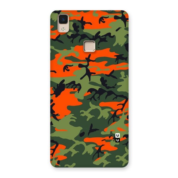 Army Pattern Back Case for V3 Max