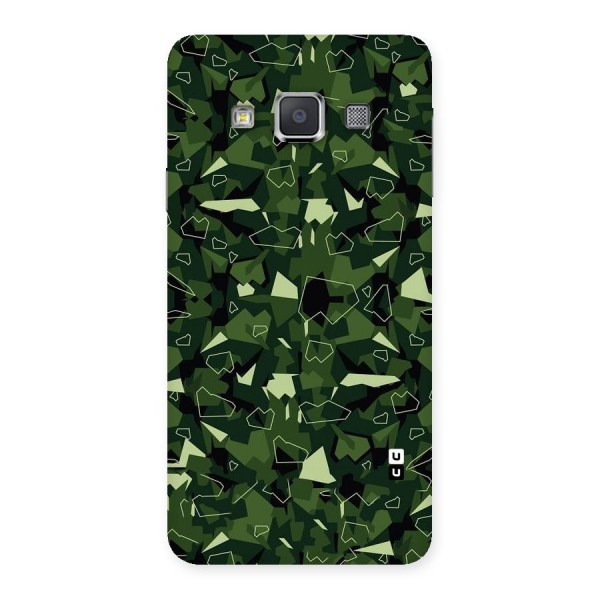Army Shape Design Back Case for Galaxy A3