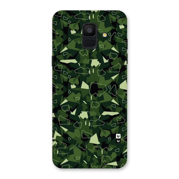 Army Shape Design Back Case for Galaxy A6 (2018)