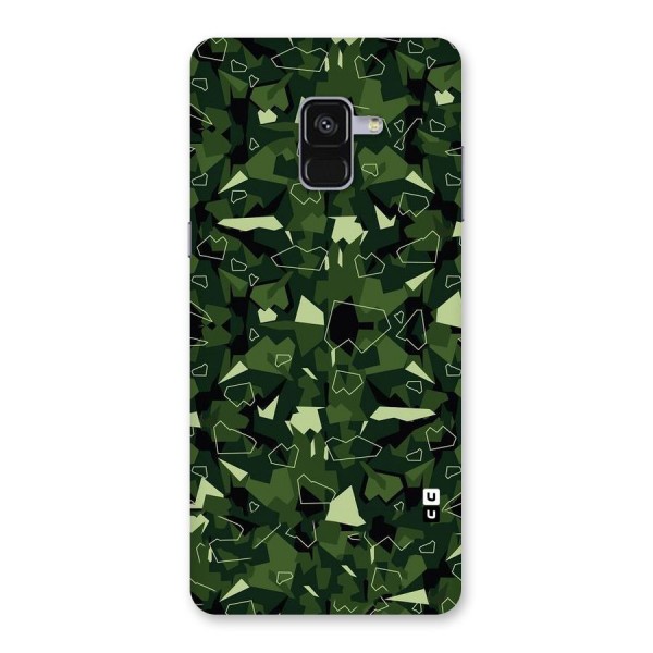 Army Shape Design Back Case for Galaxy A8 Plus