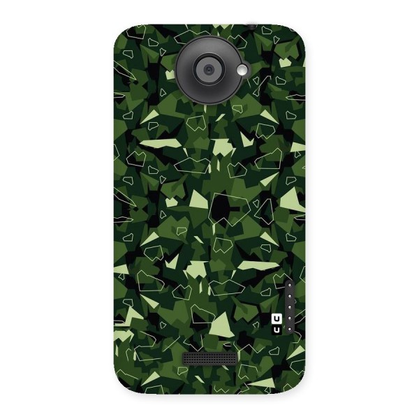 Army Shape Design Back Case for HTC One X