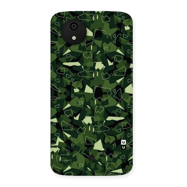 Army Shape Design Back Case for Micromax Canvas A1