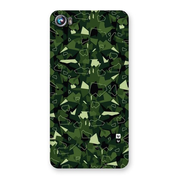 Army Shape Design Back Case for Micromax Canvas Fire 4 A107