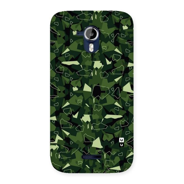 Army Shape Design Back Case for Micromax Canvas Magnus A117