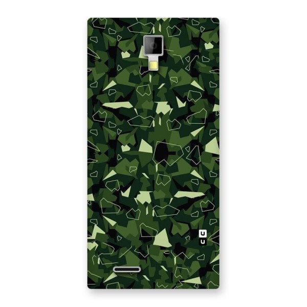Army Shape Design Back Case for Micromax Canvas Xpress A99