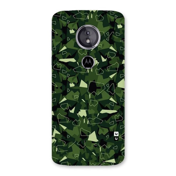 Army Shape Design Back Case for Moto E5