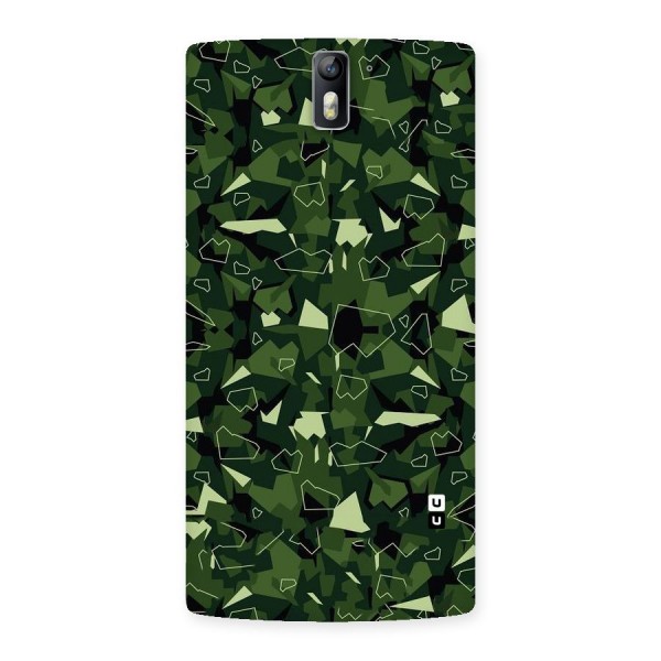 Army Shape Design Back Case for One Plus One