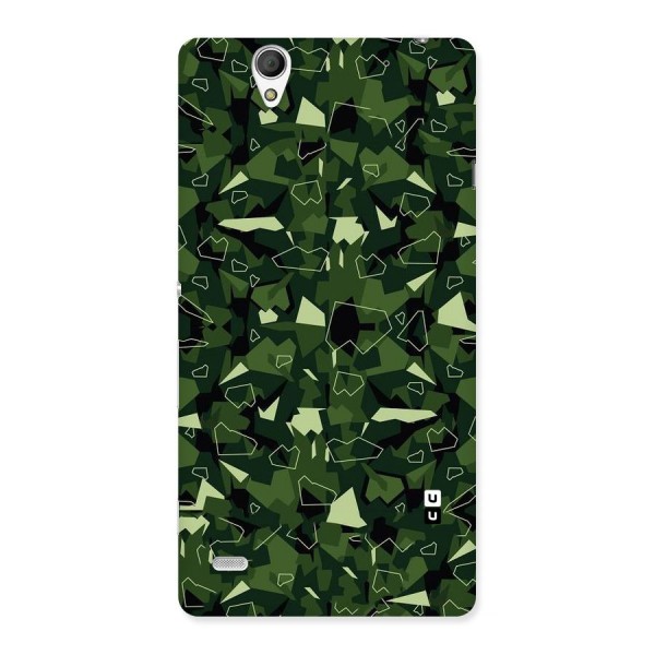 Army Shape Design Back Case for Sony Xperia C4