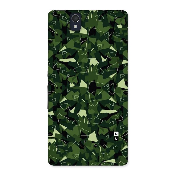 Army Shape Design Back Case for Sony Xperia Z