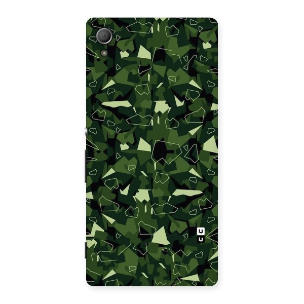 Army Shape Design Back Case for Xperia Z4