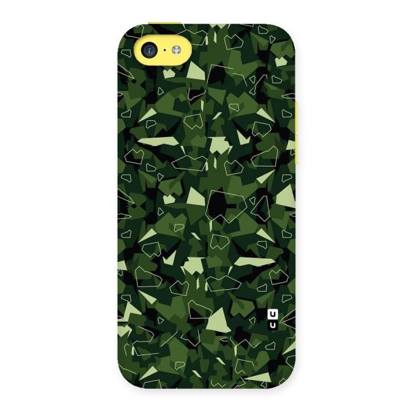 Army Shape Design Back Case for iPhone 5C