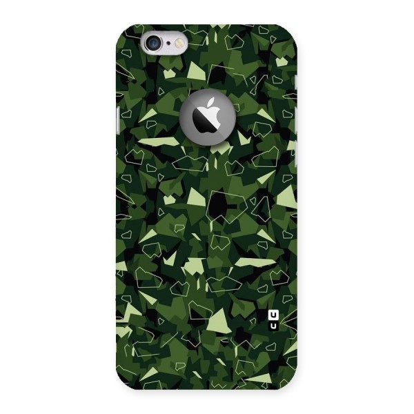 Army Shape Design Back Case for iPhone 6 Logo Cut