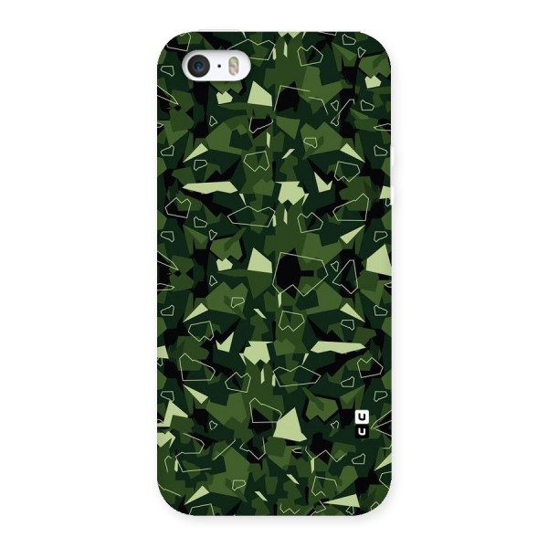 Army Shape Design Back Case for iPhone SE