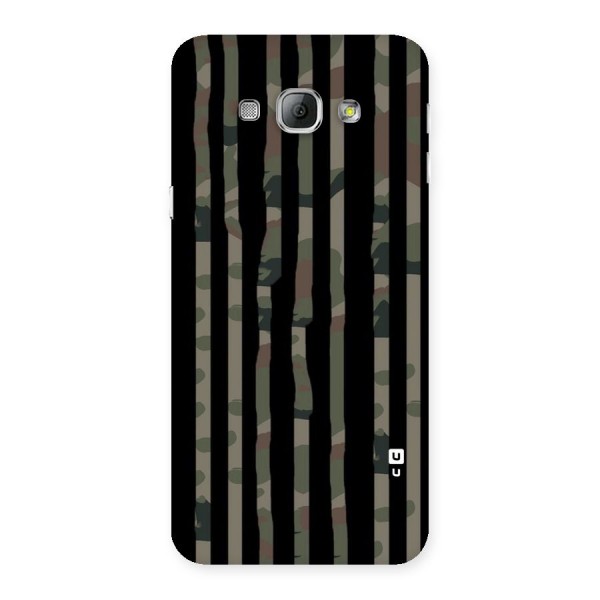 Army Stripes Back Case for Galaxy A8