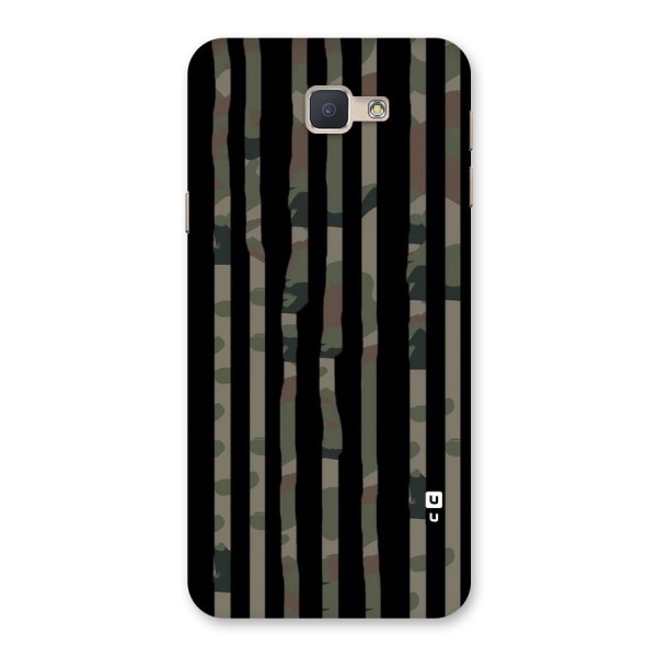 Army Stripes Back Case for Galaxy J5 Prime