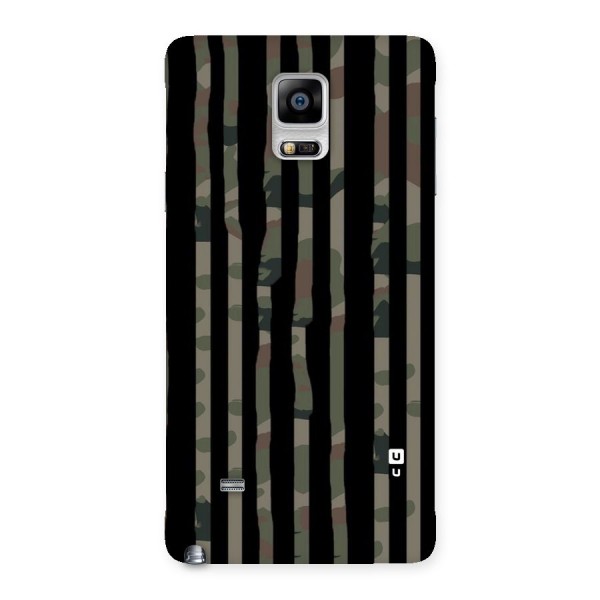 Army Stripes Back Case for Galaxy Note 4